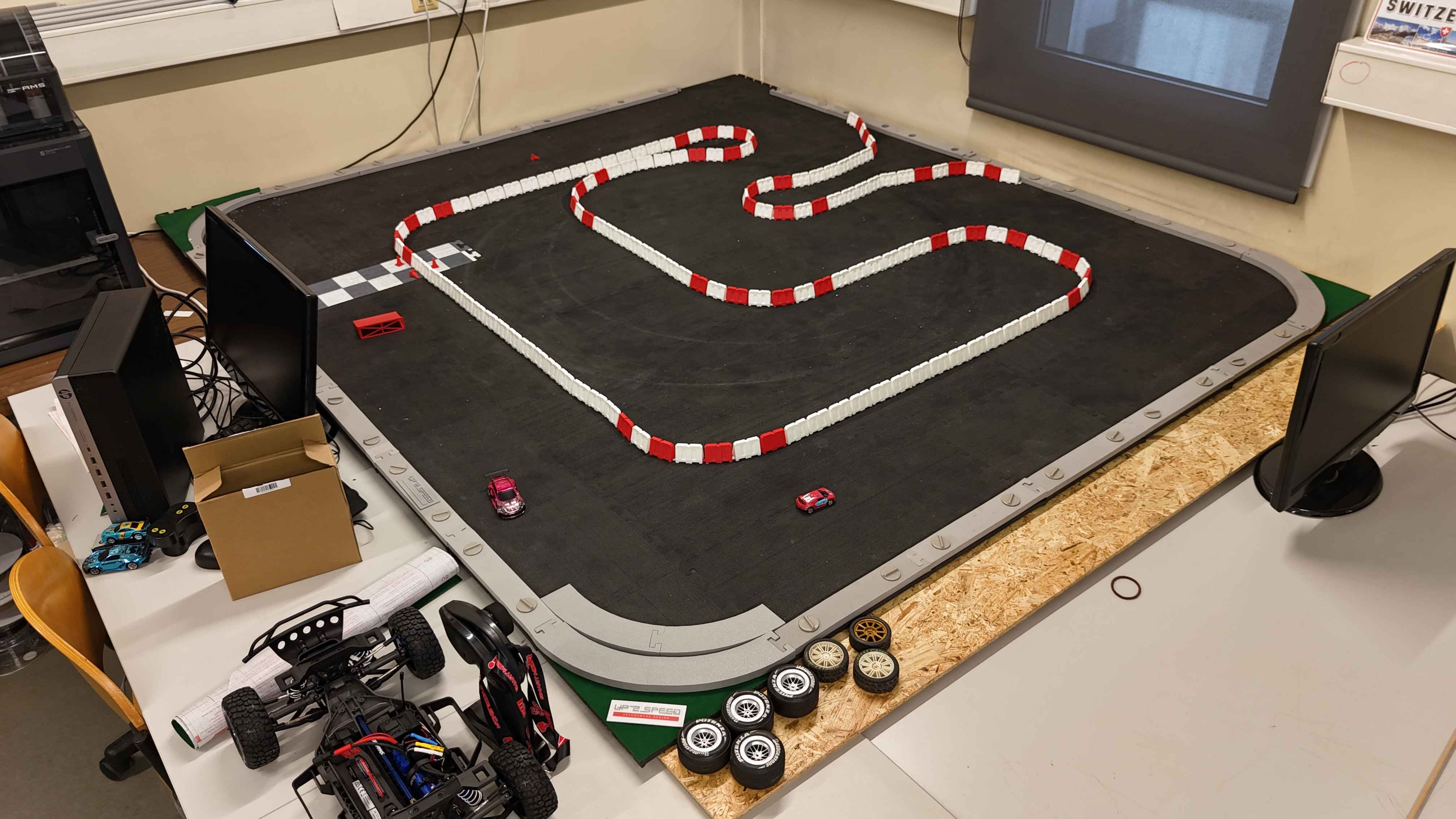 UP2SPEED autonomous racing vehicles
